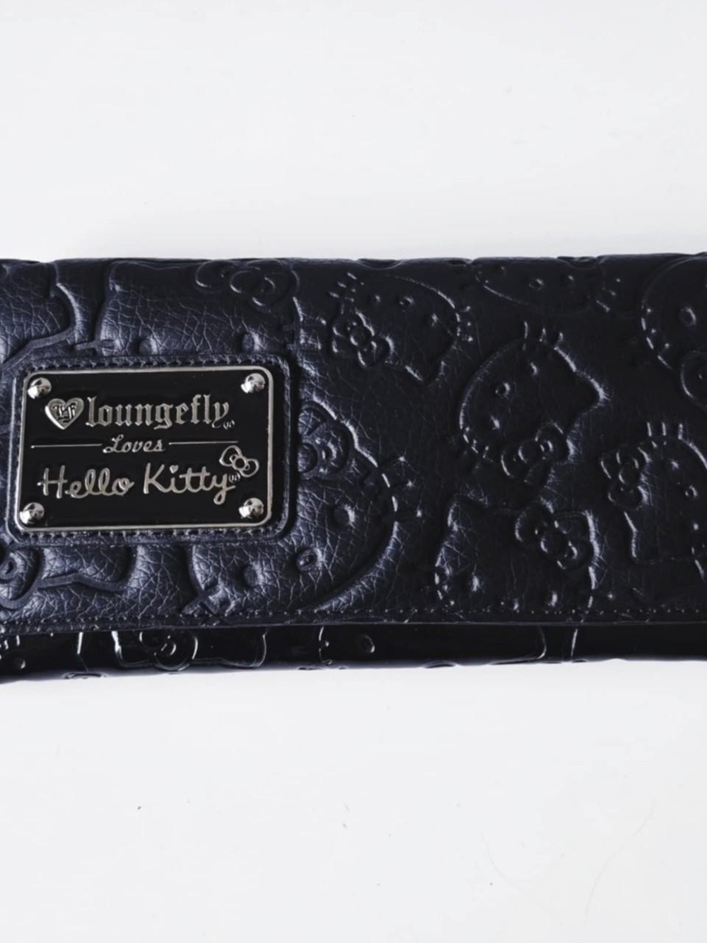 Loungefly x Hello Kitty Black Embossed Wallet